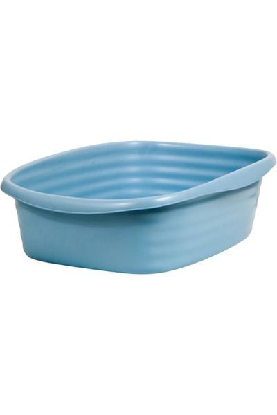 Arm&Hammer Antimicrobial Protection Wave Rimmed Cat Litter Pan 17.65 x 47.75 x 39.24 cm
