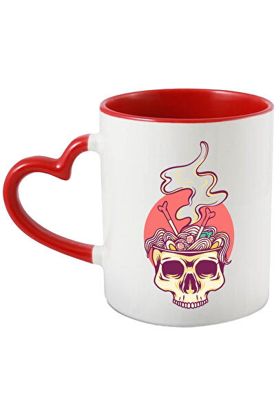 StoryGift Romania Cana Cu Ramen, Mancare Japoneza, Craniu, Oase, Betisoare, M...