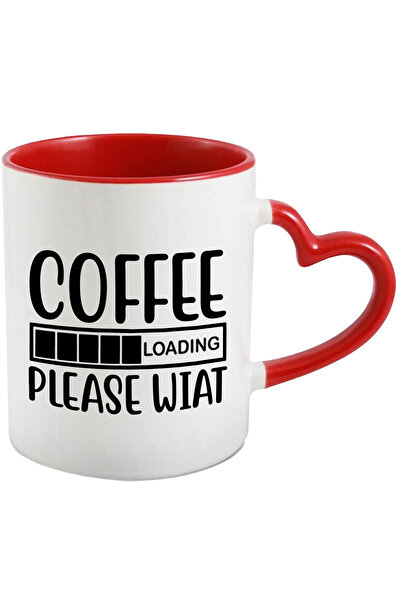 StoryGift Romania Cana Cu Textul In Engleza "coffee Loading, Please Wait" - Cafeaua Se Incarca Ast, Cu ,stg