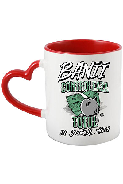 StoryGift Romania Cana Banii Controleza Totul In Jurul Meu Teanc , 330ml, Cer...