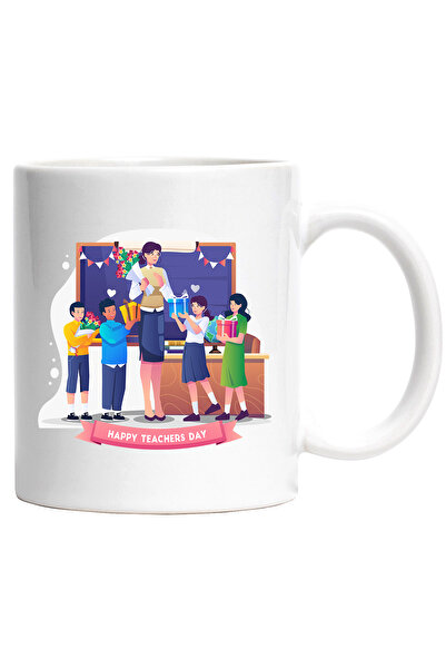 StoryGift Romania Cana Cu Mesaj In Engleza Happy Teachers Day, Ziua Profesorului, Elevi, Scoala, T, Cu ,stg