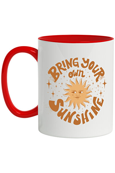 StoryGift Romania Cana Cu Mesaj In Engleza Bring Your Own Sunshine, Soare, Mu...