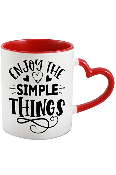 StoryGift Romania Cana Cu Inimioare Si Mesaj Care Te Indeamna Sa Te Bucuri De...