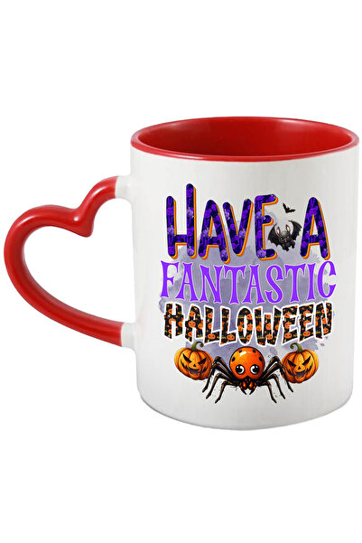 StoryGift Romania Cana cu mesajul "Have a fantastic Halloween", ilustratie, s...