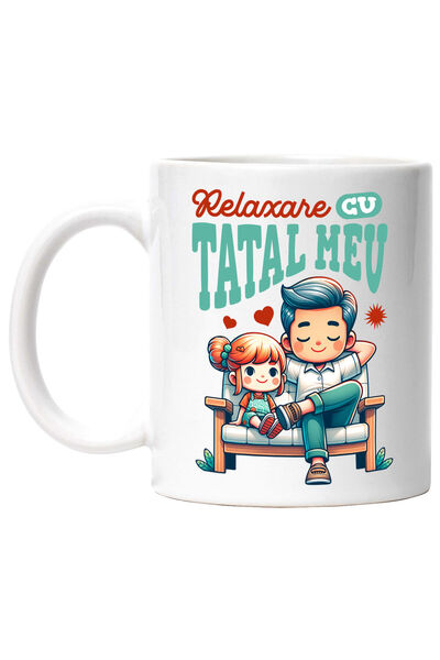StoryGift Romania Cana Cu Tata Si Fiica Pe Banca Familie Relaxare Text Cu Tat...