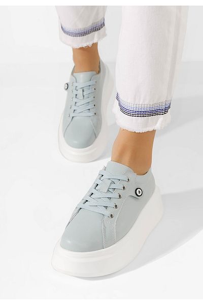 B T Shoes Sneakers Dama Piele Galedia V2 Bleu