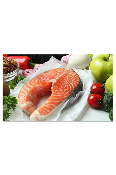 StoryGift Romania Tablou Canvas: Peste Si Dieta: Nutritie Si Sanatate