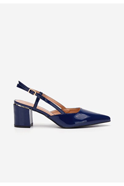 B T Shoes Pantofi Slingback Marla Navy