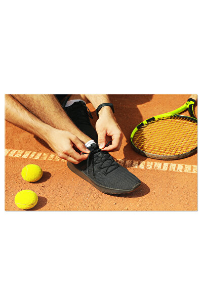 StoryGift Romania Tablou Canvas - Joc Sportiv Pe Teren Cu Minge Si Echipament...