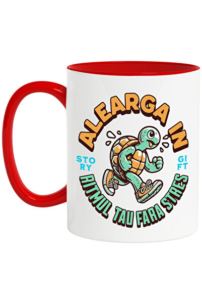 StoryGift Romania Cana Cu Broasca Testoasa Alergare Transpirare Oboseara Spor...