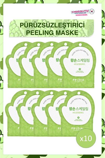 FRUDIA Green Grape Gözenek Kontrol Pore Peeling Pedi 10 Adet