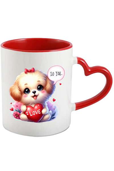 StoryGift Romania Cana Cu Un Catelus Blanos | Ilustratie | Tine O Inima In Br...