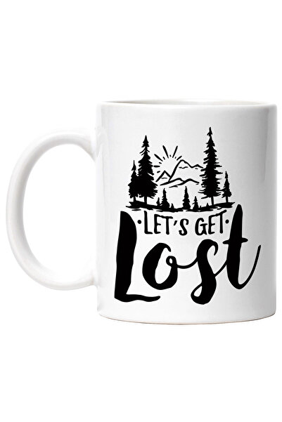 StoryGift Romania Cana Cu Un Peisaj Montan Si Mesajul "let's Get Lost" - Hai ...