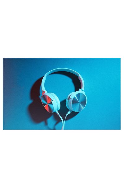StoryGift Romania Canvas Painting Clear Sound White Wired In-Ear Headphones For An Immersive Listening Experience
