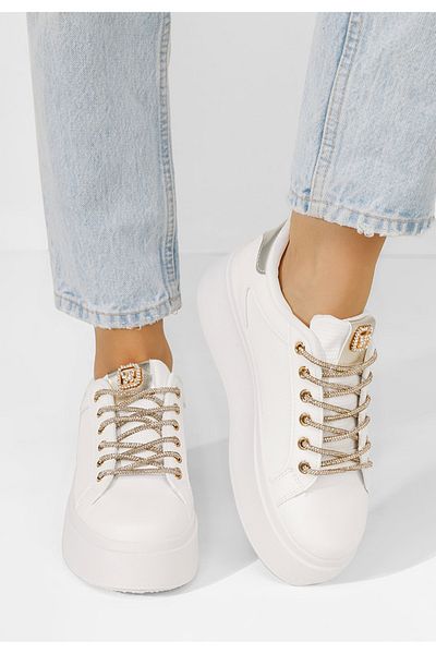B T Shoes Sneakers Cu Platforma Shauna Albi