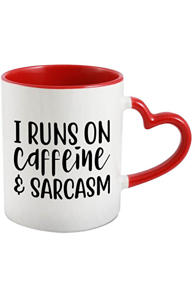 StoryGift Romania Cana Cu Mesajul "eu "functionez" Cu Sarcasm Si Cafeina" - C...