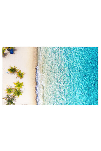 StoryGift Romania Tablou Canvas Fond Albastru Din Perspectiva Superioara Mari...