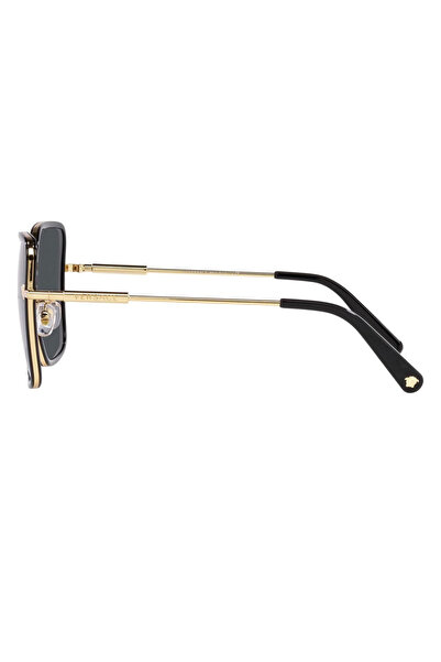 Versace Women's Sunglasses Versace VE2247D 143887 57, Metal, Black, 57 mm