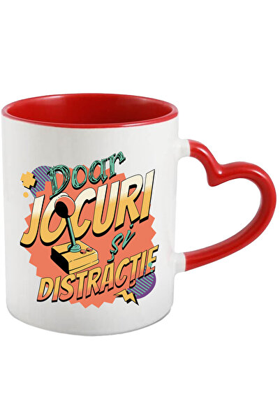 StoryGift Romania Cana Maneta Joc Video Doar Jocuri Si Distractie , 330ml, Ce...