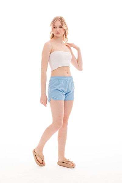 Eke Tekstil Costum de baie de bază Mini Pantaloni scurți de baie Costum de ba...