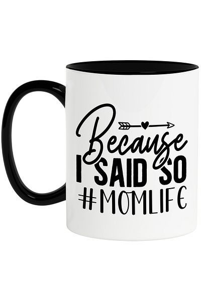 StoryGift Romania Mug for authoritarian mothers that children must obey with a message in English, with