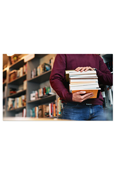 StoryGift Romania Tablou Canvas: Invata Si Exploreaza - Studenti La Biblioteca