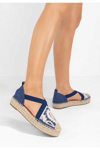 B T Shoes Espadrile Dama Donalda Albastre