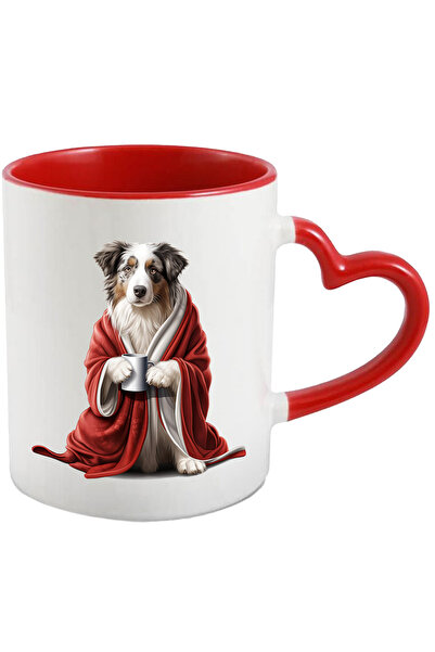 StoryGift Romania Cana cu un caine serios care are un capod pe el | ilustrati...