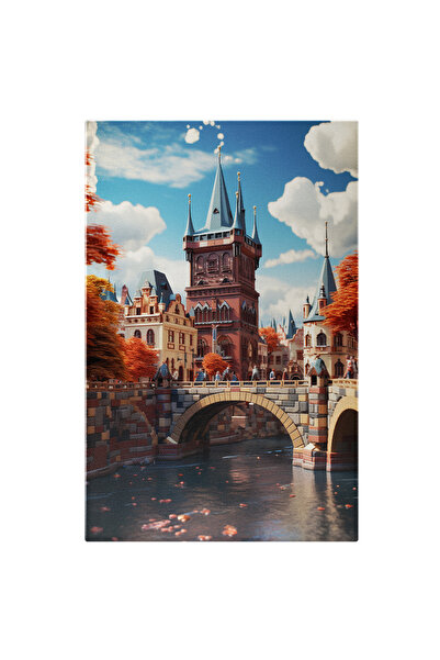 StoryGift Romania Tablou Canvas: View Pod Intr-un Sat Traditional Stil Basme ...