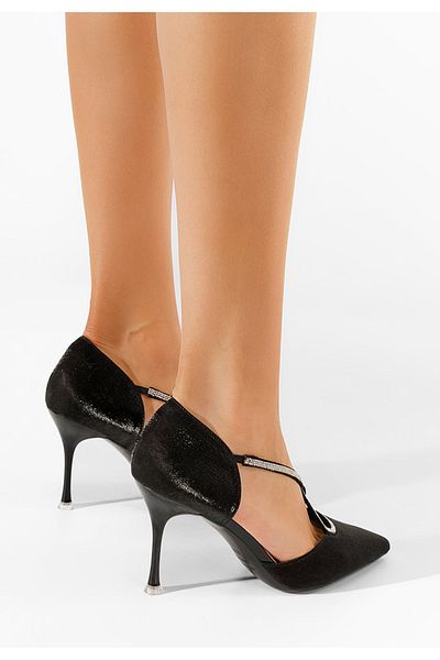 B T Shoes Pantofi Stiletto Magnesea Negri