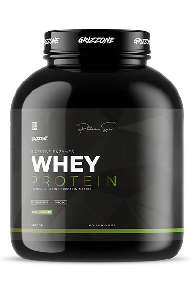 GRIZZONE Grızzy Whey Protein Pro Wpc80 1800 Gr 60 Servings (Dubai Chocolate)