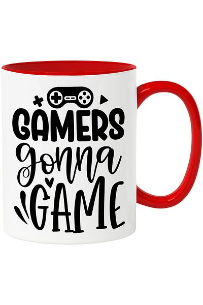 StoryGift Romania Cana Cu Inimioara Si Controller Pentru Jucatorii Care Se Joaca Destul De Mult Jo, Cu ,stg