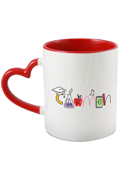 StoryGift Romania Cana Cu Numele Carmen, Scoala, Chimie, Materii, Algebra, Ge...