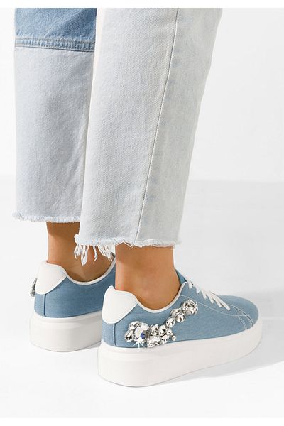 B T Shoes Sneakers Dama Baevia Denim