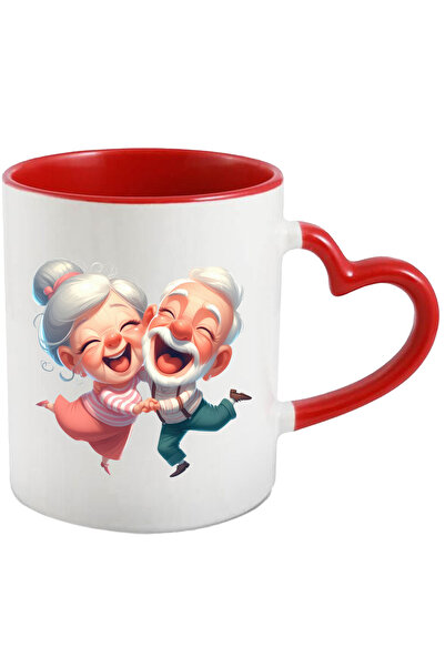 StoryGift Romania Cana Cu O Bunicuta Si Un Bunic | Ilustratie | Veseli | Se S...