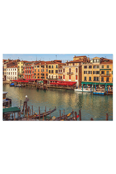 StoryGift Romania Canvas Painting: Canal Walk - Enchanting Venice