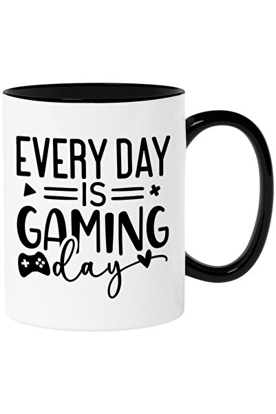 StoryGift Romania Heart mug for video game enthusiasts who play every day, With