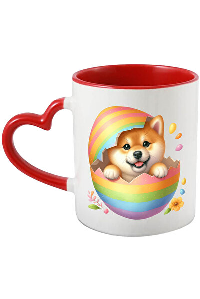 StoryGift Romania Cana Cu Un Catelus Chow Chow | Ilustratie | Vesel | Fericir...