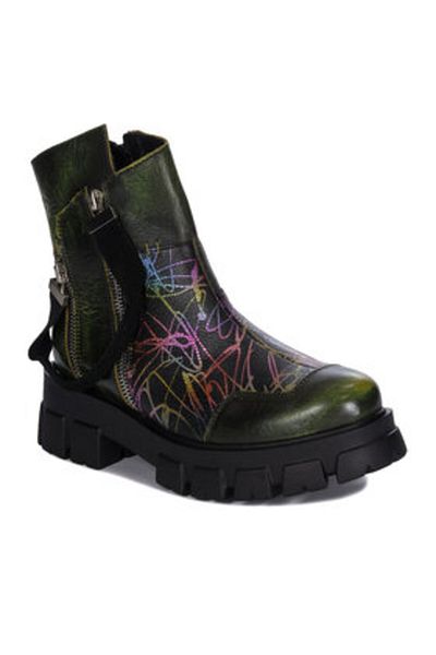 maciejka women's ankle boots 05137-20/00-8 colorful