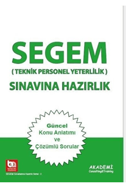 Akademi Consulting Training Segem (Teknik Personel Yeterlilik) Sınavına Hazır...