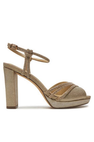 MENBUR women's sandals 25714X gold-colored