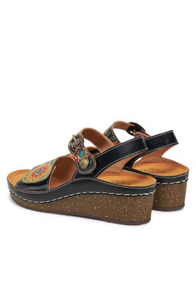 LAURA VITA women's sandals FACSCINEO 0122 black