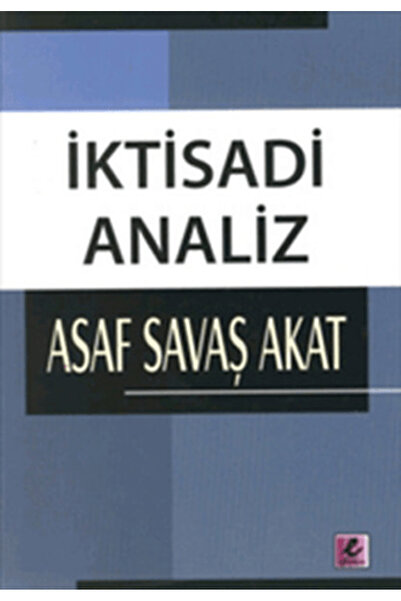 Efil Yayınevi İktisadi Analiz