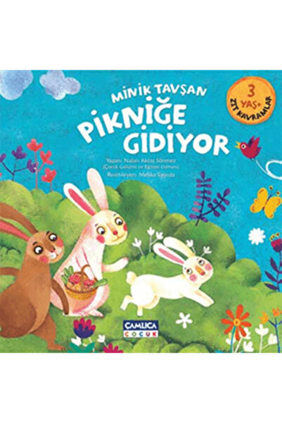 Çamlıca Çocuk Yayınları Minik Tavşan Pikniğe Gidiyor