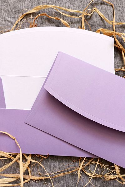 Dekorden 14X20 cm Thick Invitation Envelope - 100 Pcs