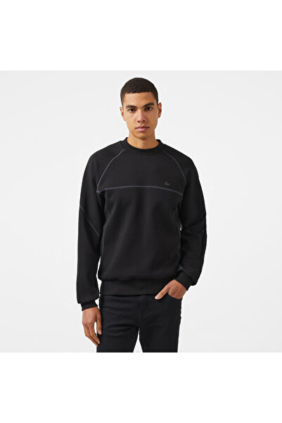 Lacoste Sport Erkek Siyah Sweatshirt