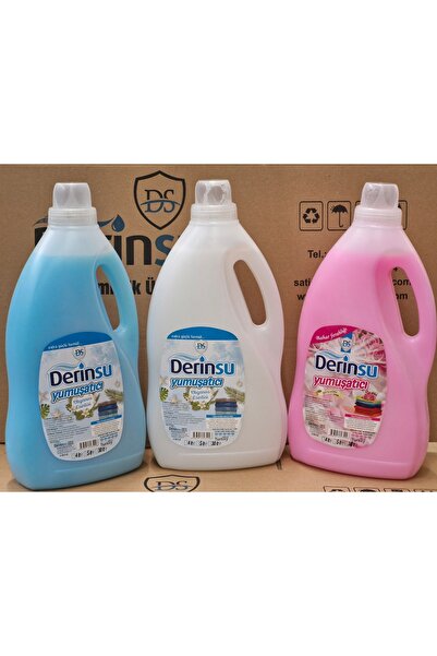 DERİNSU KİMYA YUMUŞATICI 3 ÇEŞİT x 3 KĞ = 9 KĞ ( LİLYUM)