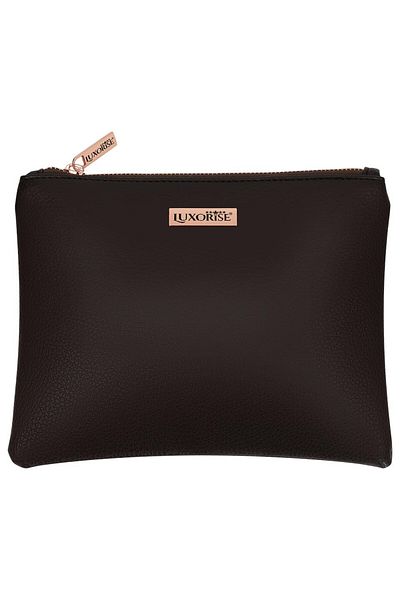 LUXORISE Set de pensule de machiaj Brilliance Copper cu 15 piese, geantă cadou