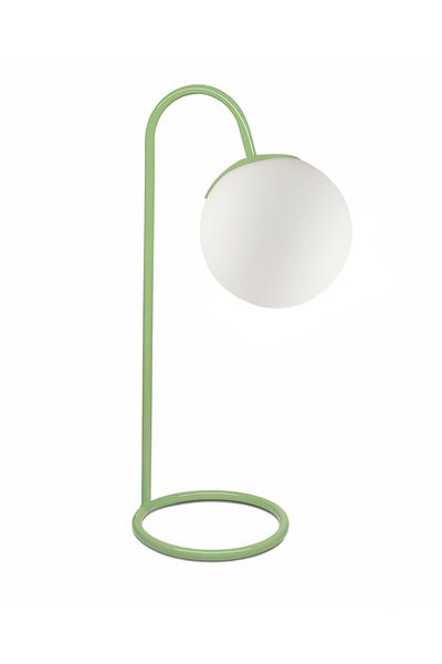 HOMİNG Camlı Abajur Gece Lambası Nil Yeşili 241457