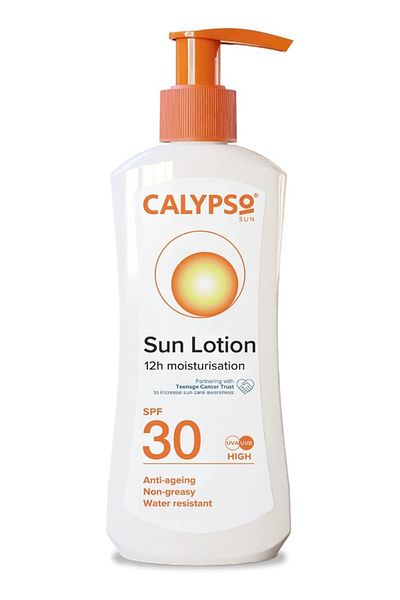 Calypso Press and Protect Sun Lotion, SPF30, 200ml
